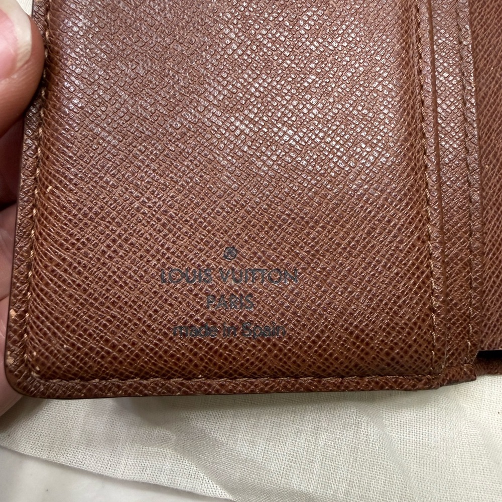Louis Vuitton Dark Brown Monogram Wallet - Picture 4 of 14